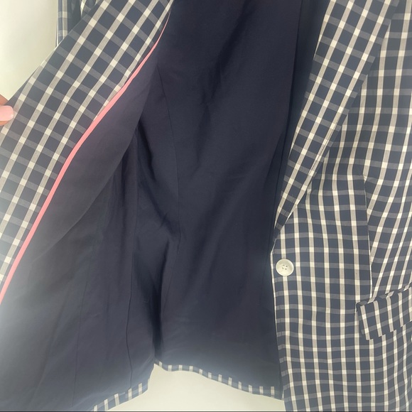 Nordstrom 1901 Charleston Checkered Cotton Blazer - Picture 7 of 12